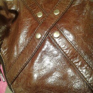 Vintage!  Via Spiga Hobo Brown Handbag